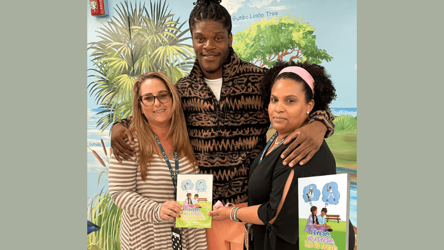 The NFL’s MVP, Lamar Jackson, Scores Big Off the Field, Inspiring Children with His Book About Dreaming Big